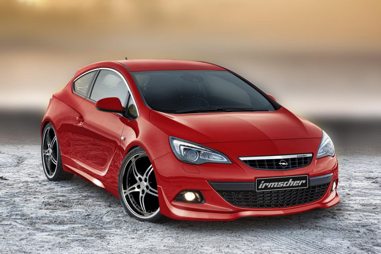 Opel astra габариты