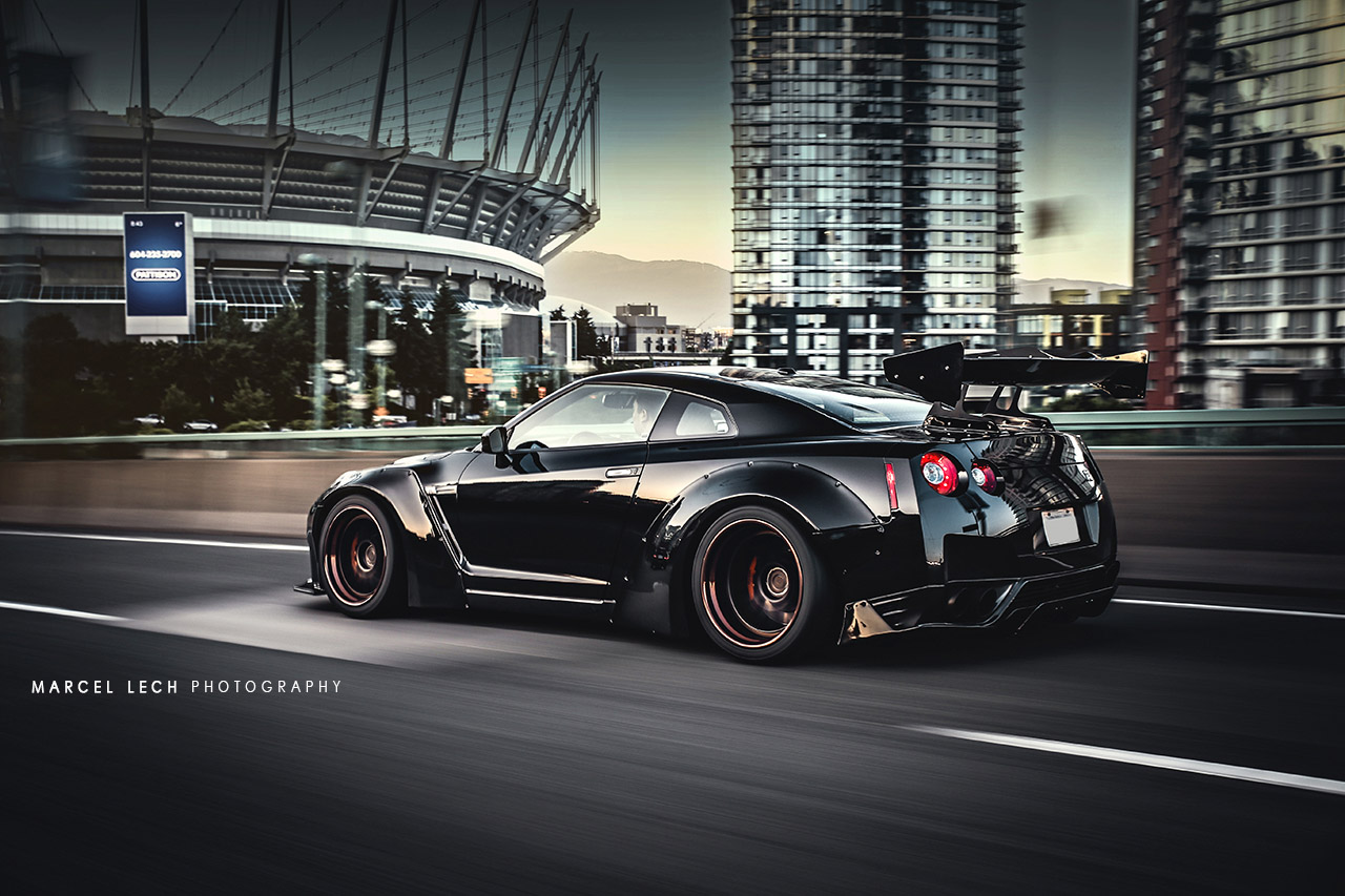 First Liberty Walk Nissan GTR In Vancouver