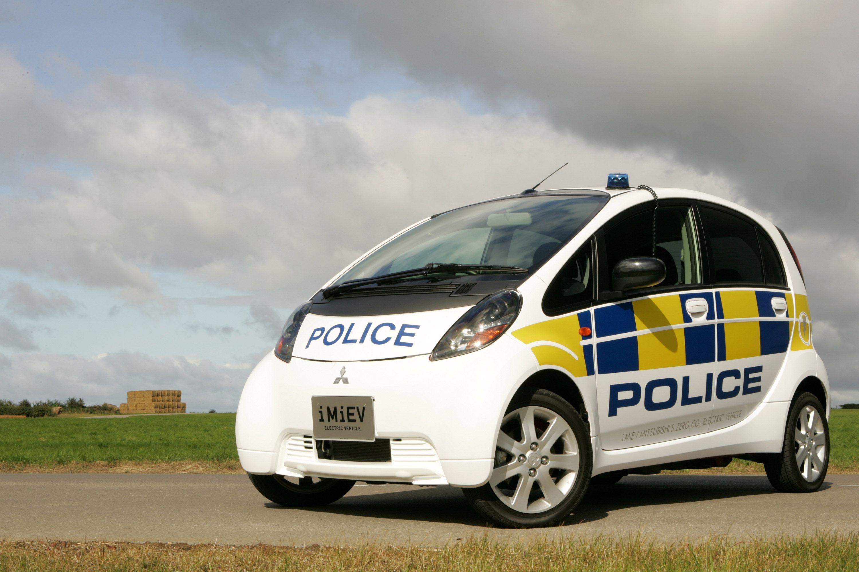UK Police Forces with allelectric i MiEVs from December