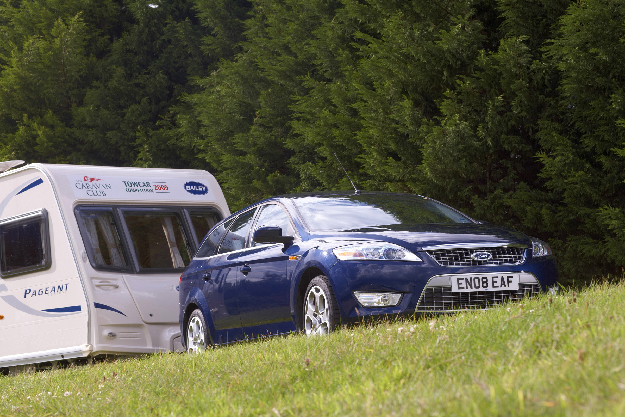 Ford mondeo estate as a tow car