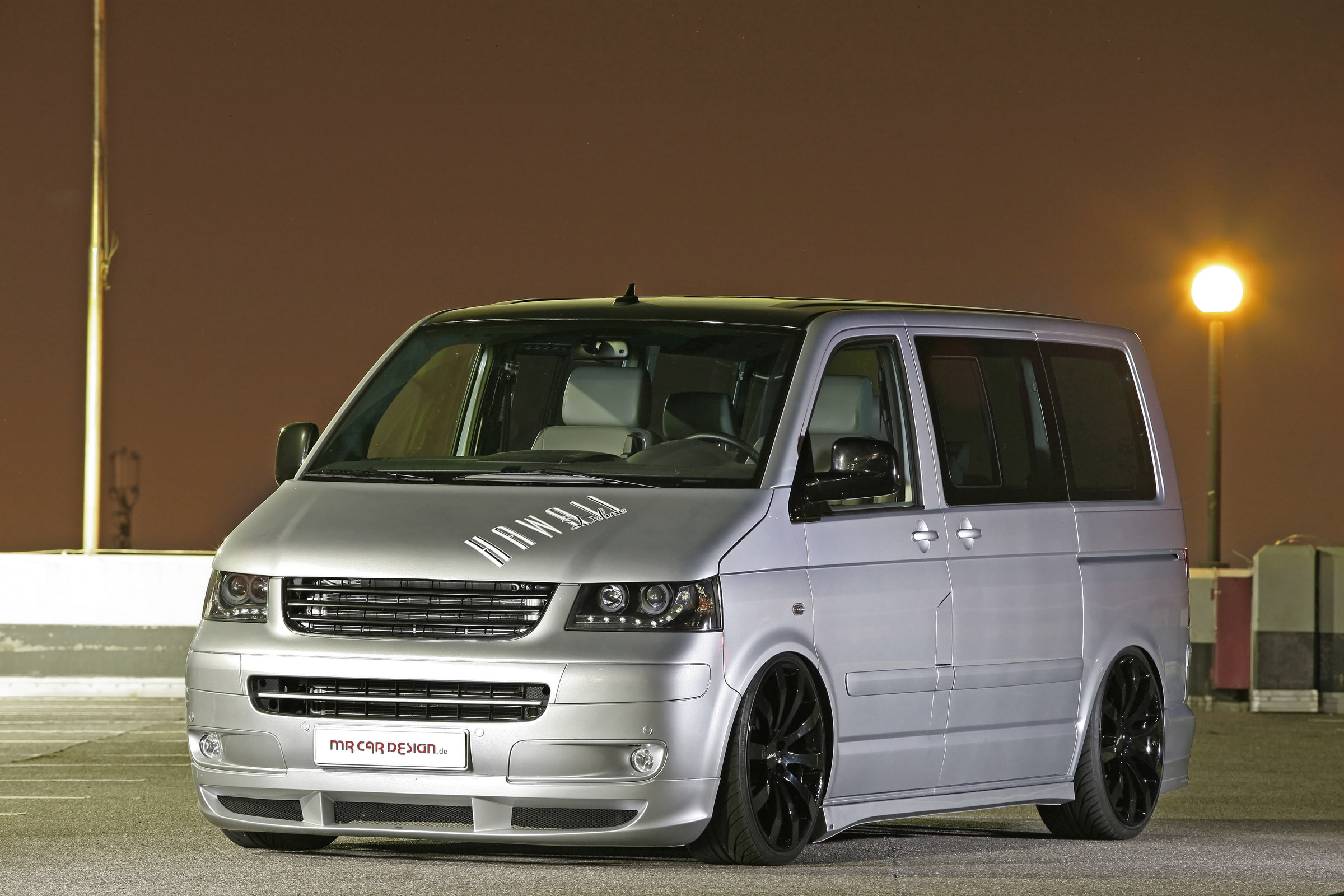 vw transporter t5 scale model