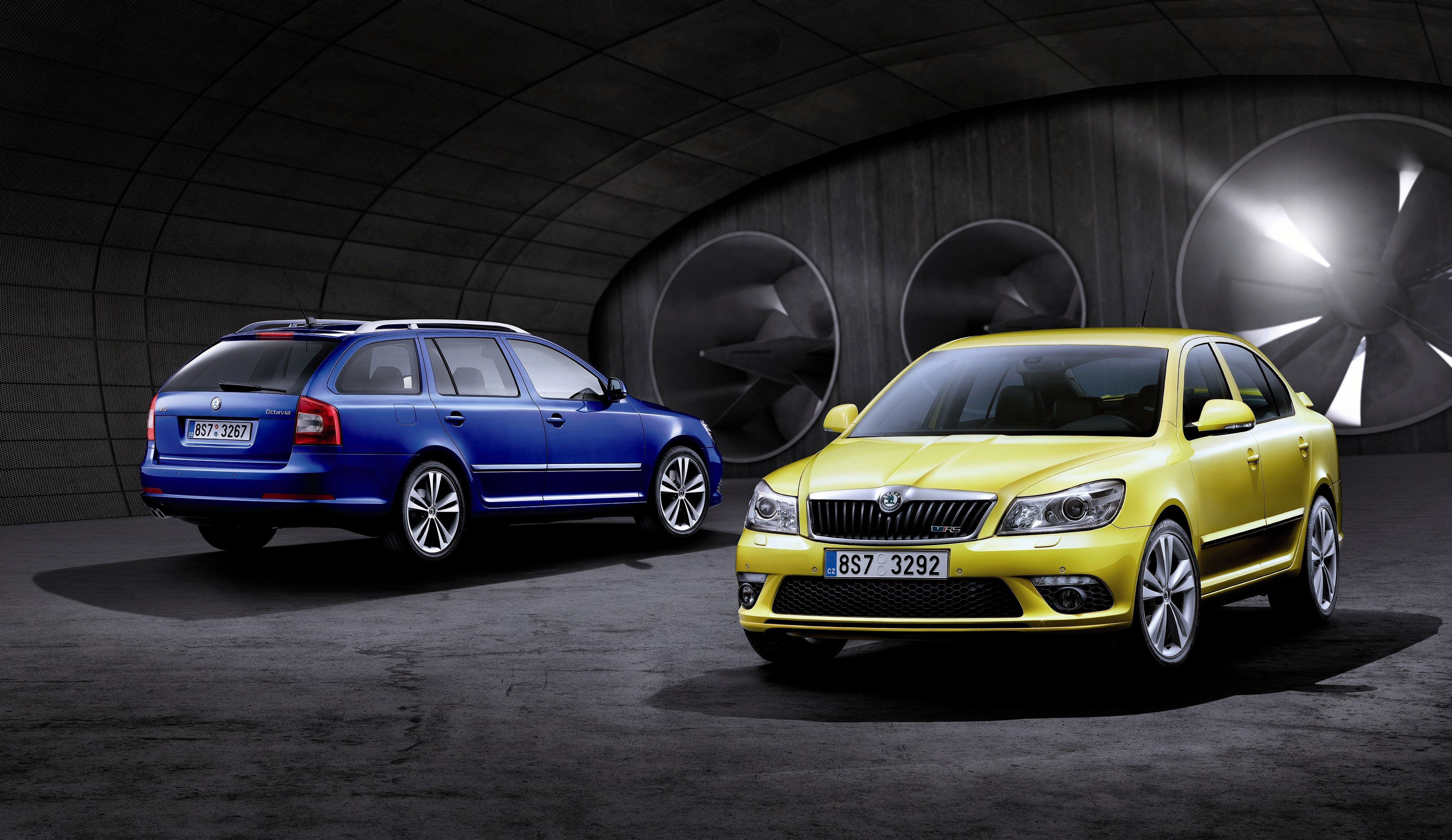 skoda octavia 2 facelift vrs specs