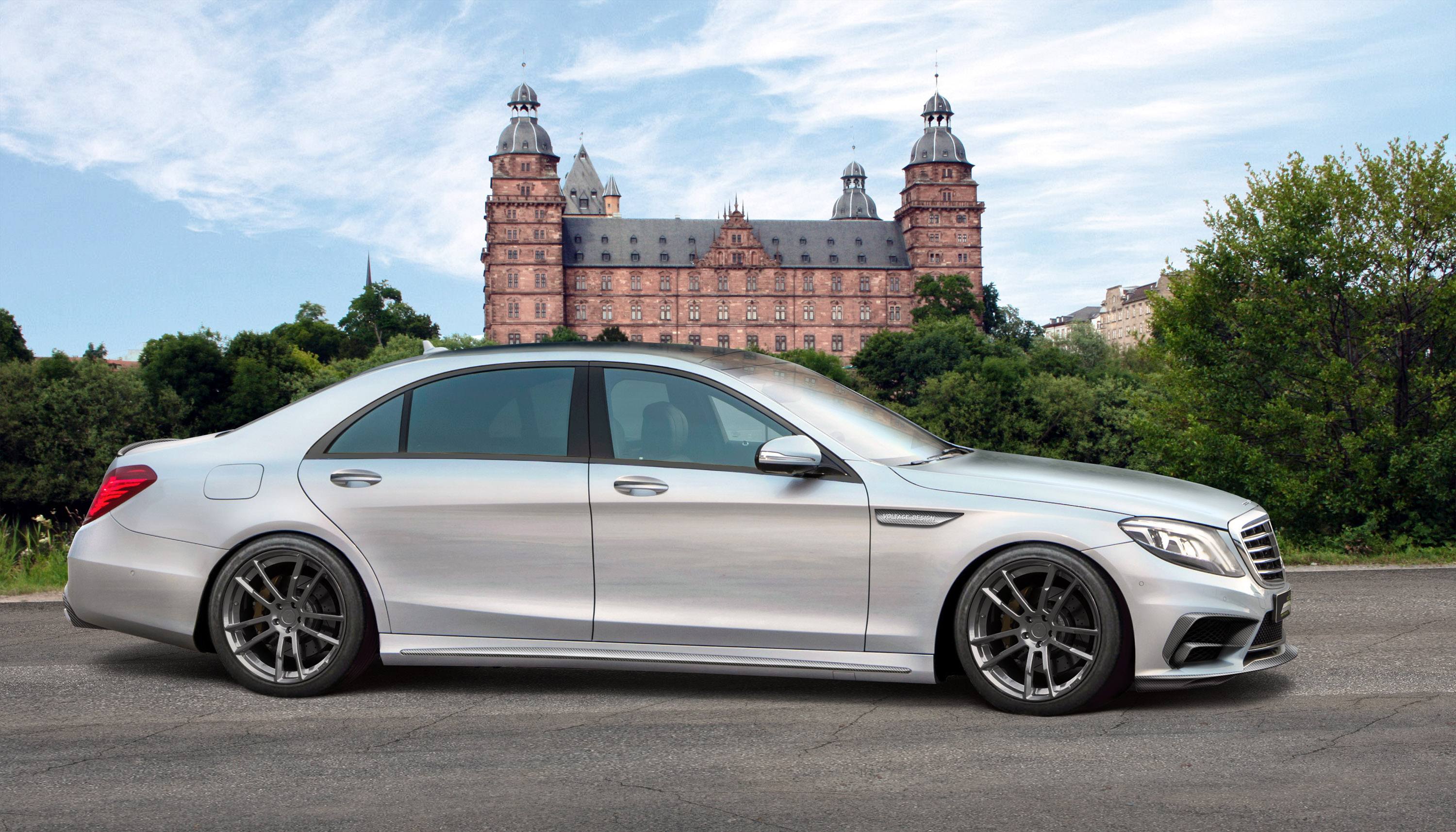MercedesBenz S65 Luxury Sedan Updated by VoltageDesign