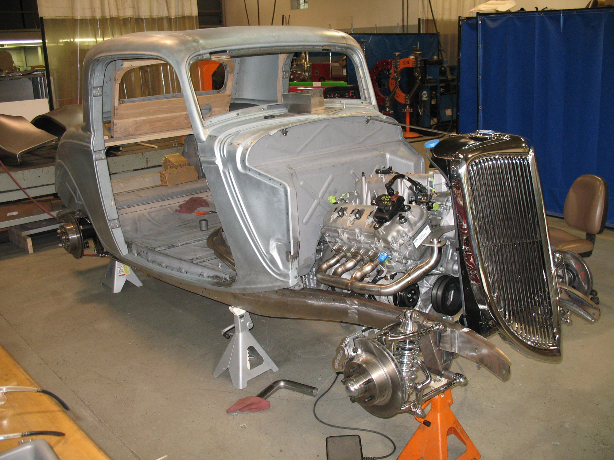 1934 Ford 3-Window Coupe EcoBoost Hot Rod