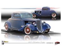 1934 Ford 3-Window Coupe EcoBoost Hot Rod (2009) - picture 1 of 3