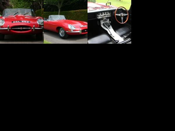 Jaguar E-Type Series I Roadster Chassis 62 (1961) - picture 1 of 3