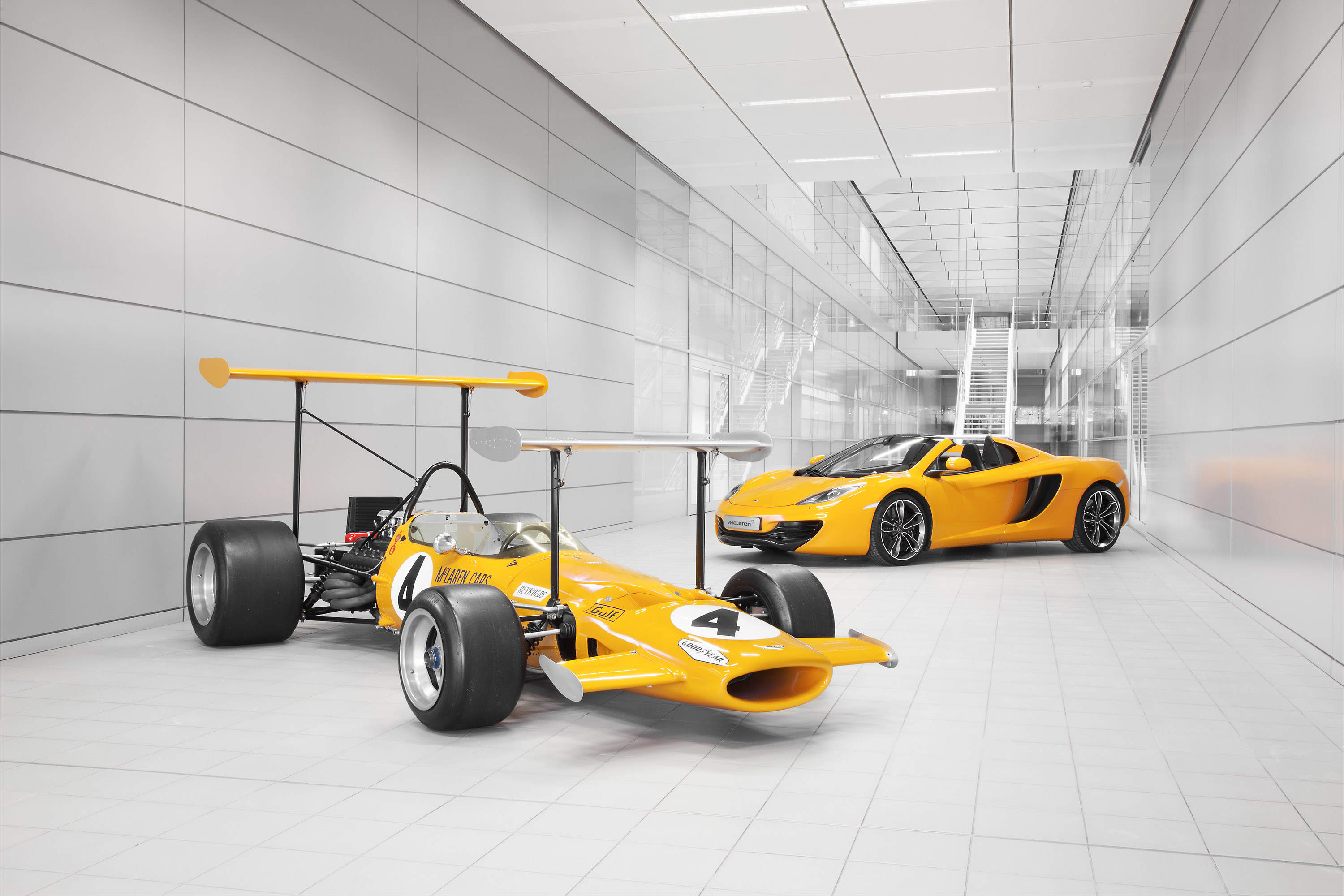 McLaren M7C and MP4-12C Spider