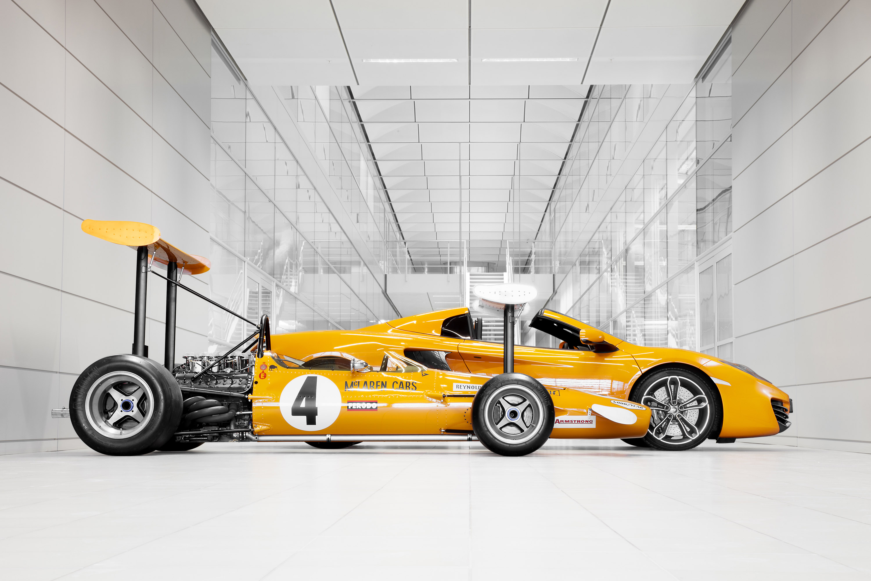 McLaren M7C and MP4-12C Spider