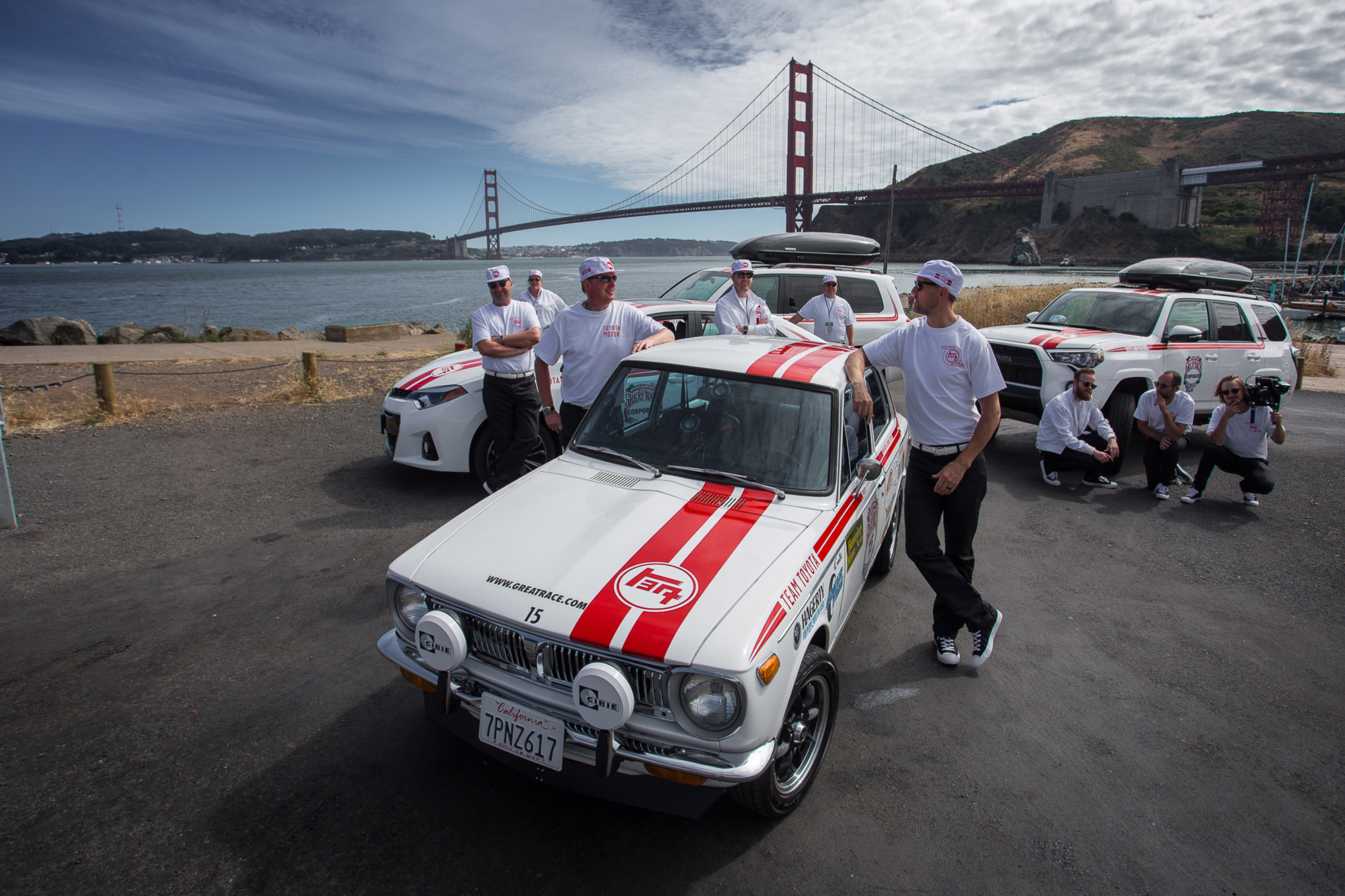 Toyota Corolla at the Great Race