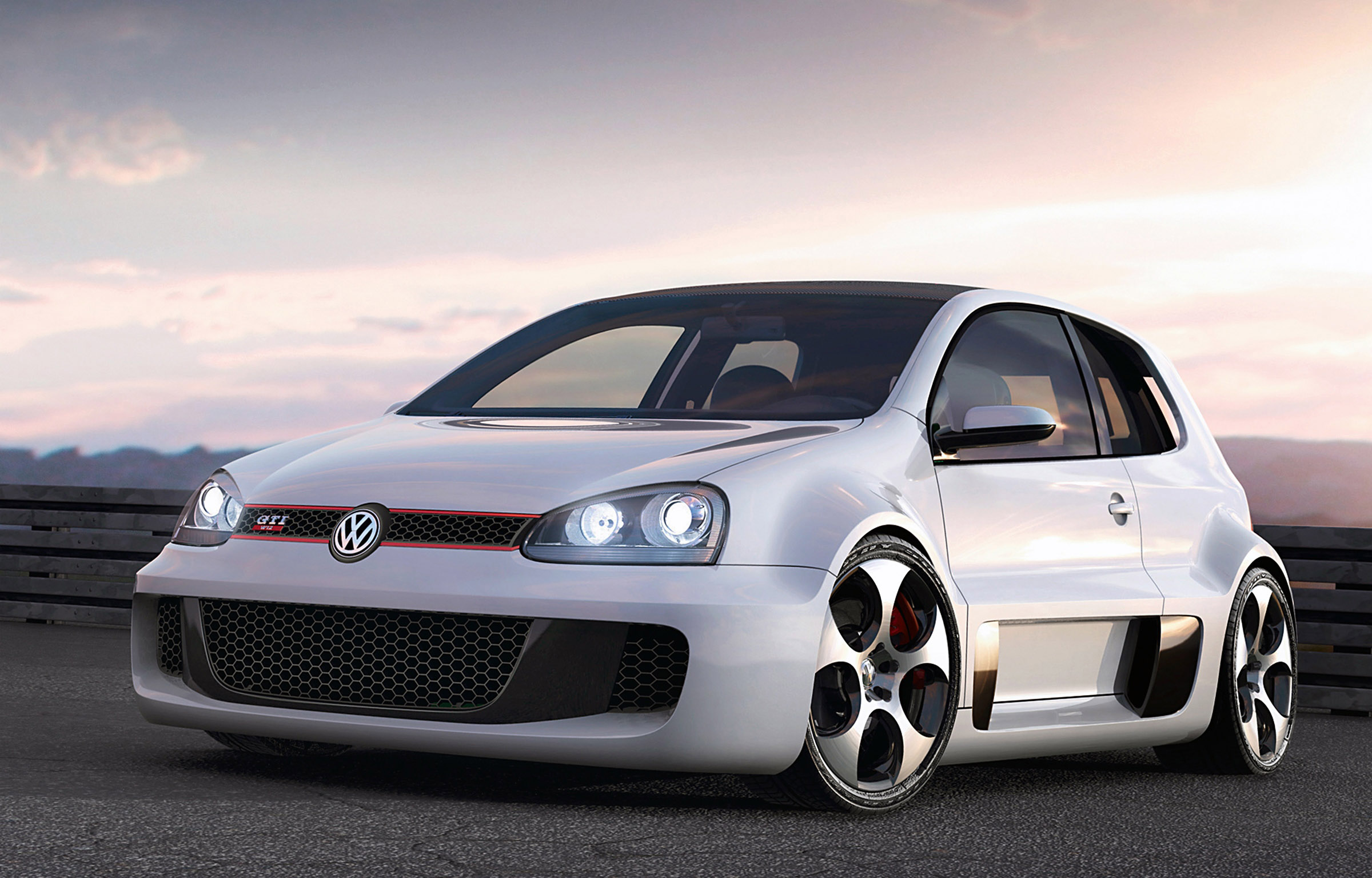 Volkswagen Golf GTI W12 design study