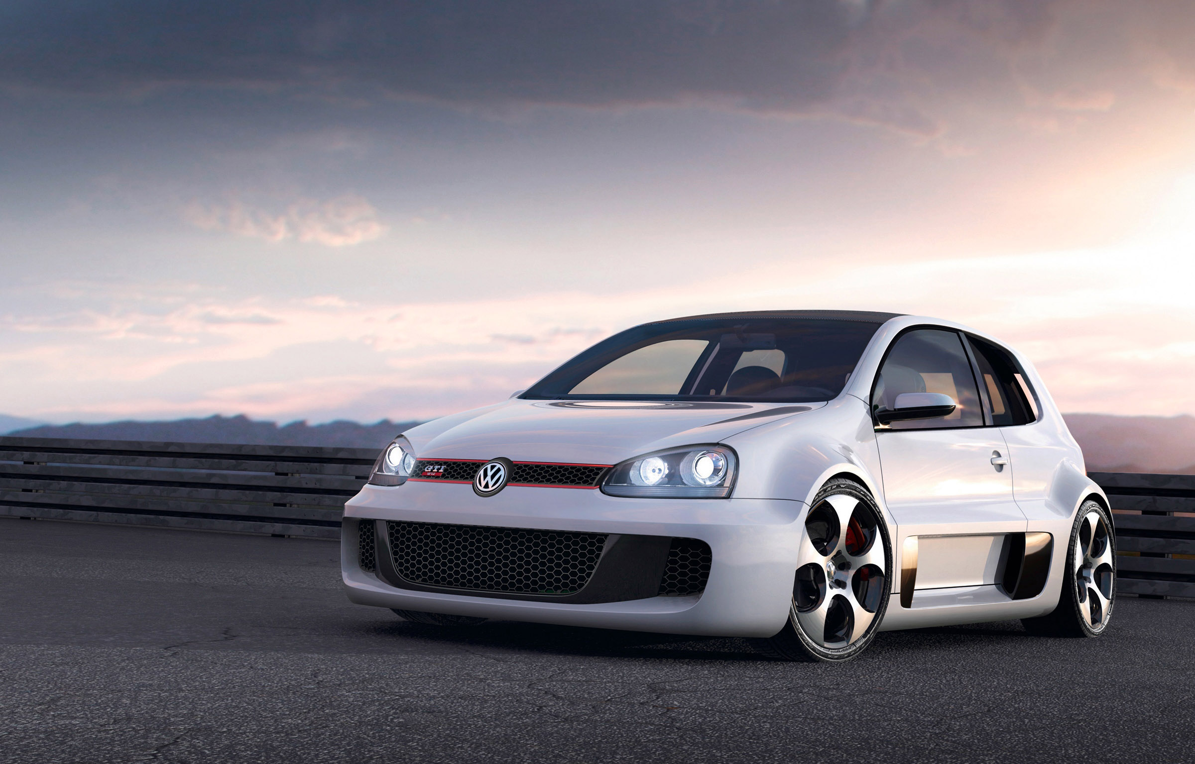 Volkswagen Golf GTI W12 design study