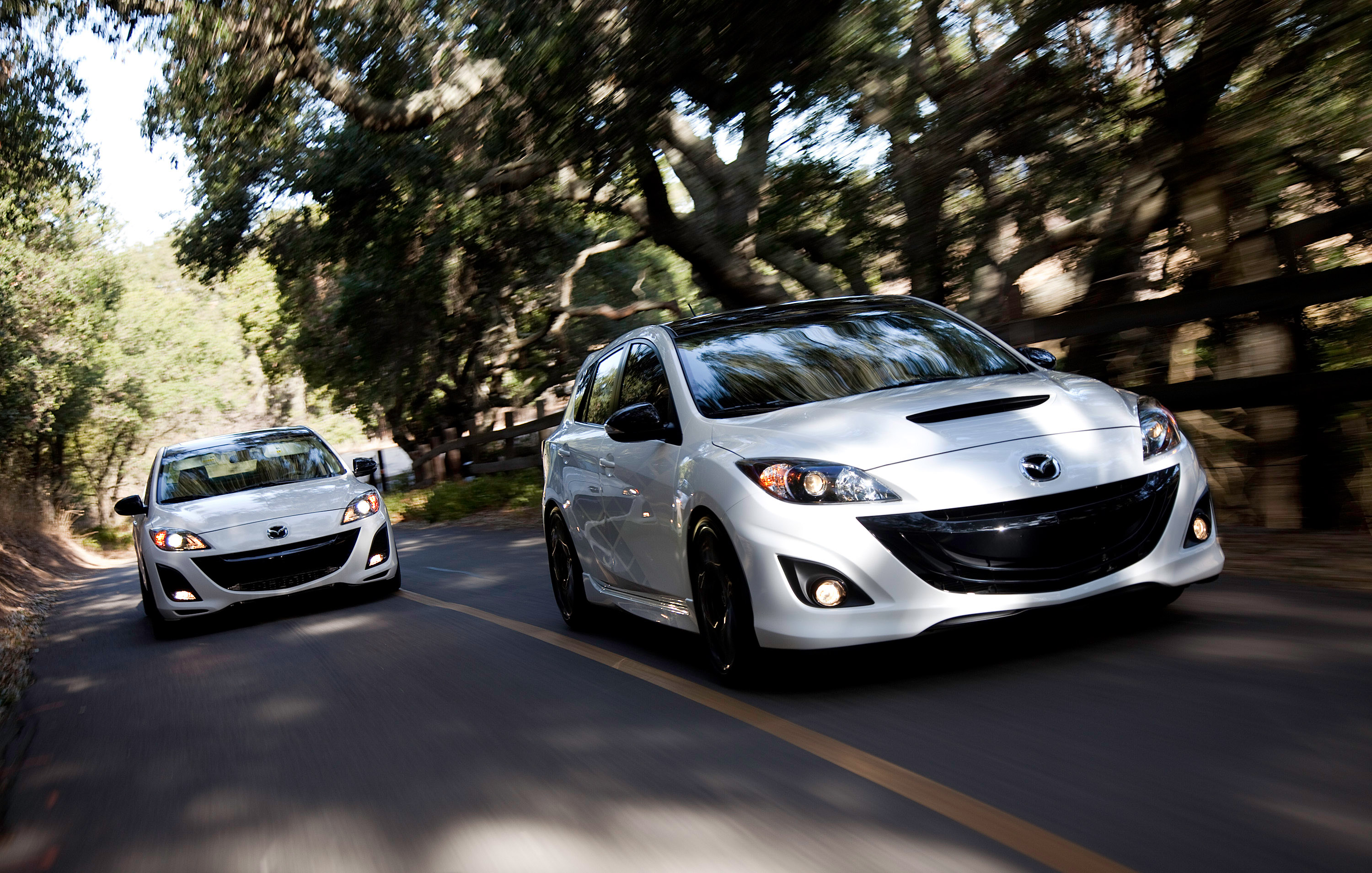 2010 Mazda3 and MazdaSpeed3 at SEMA