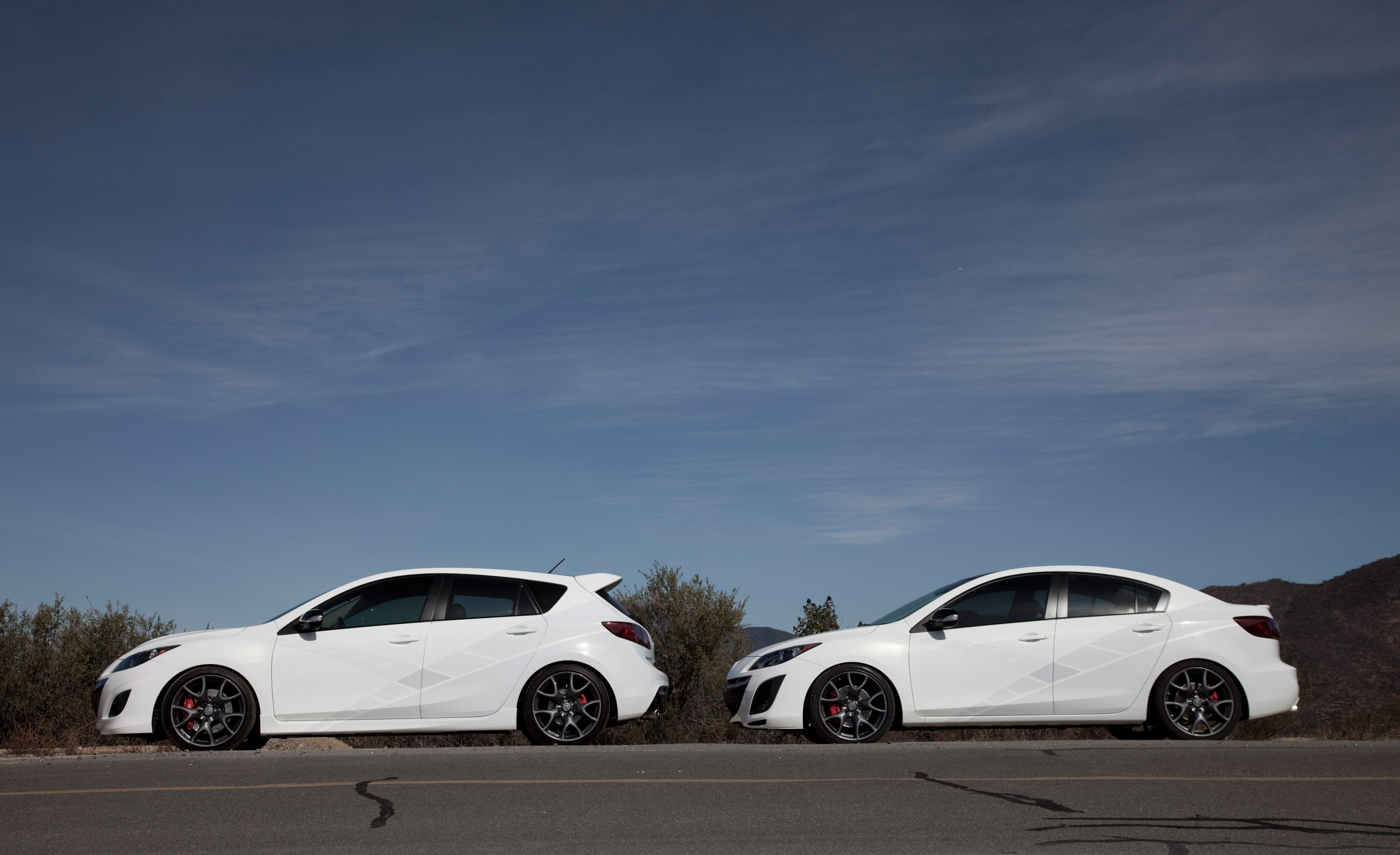 2010 Mazda3 and MazdaSpeed3 at SEMA