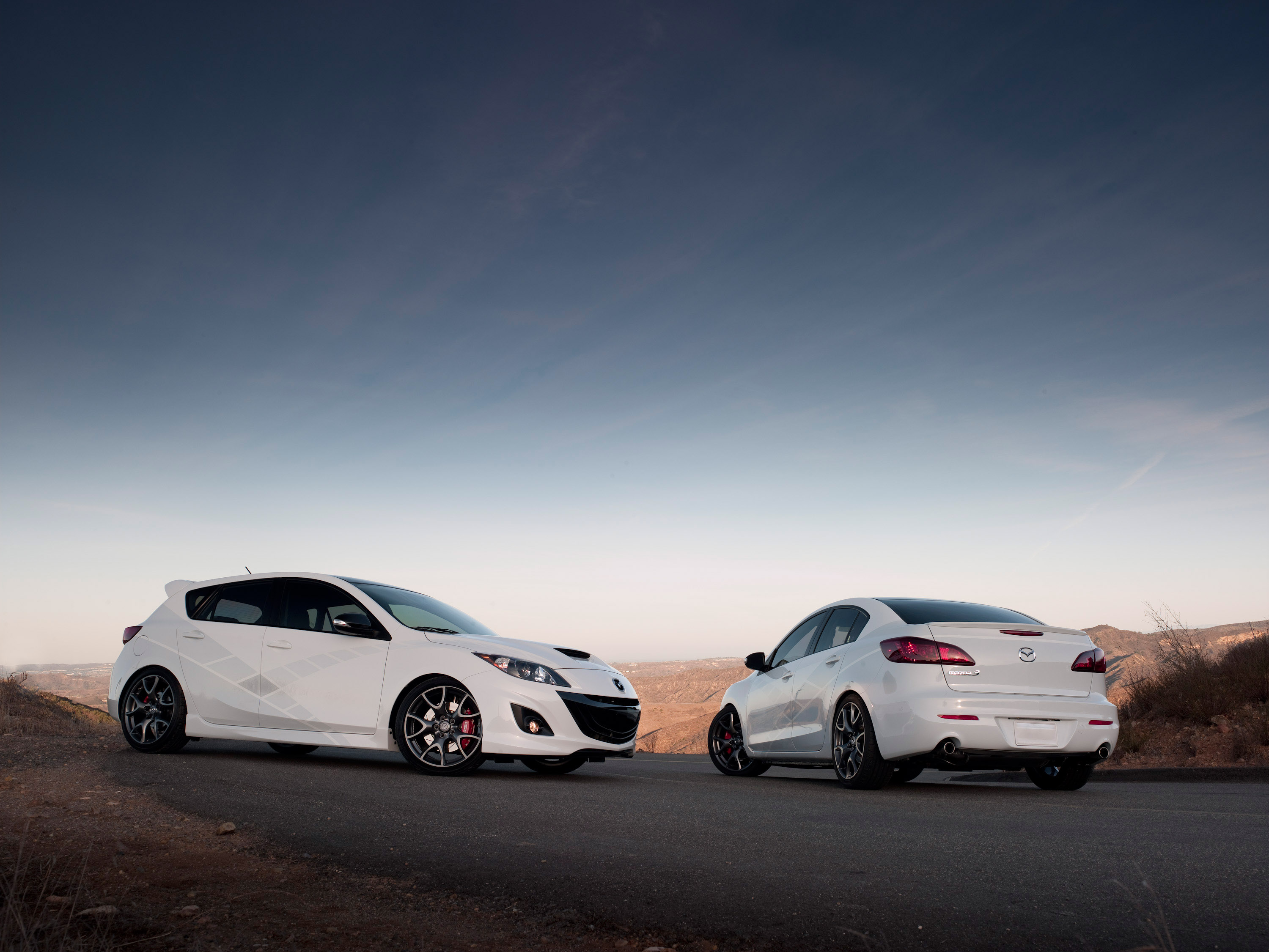 2010 Mazda3 and MazdaSpeed3 at SEMA