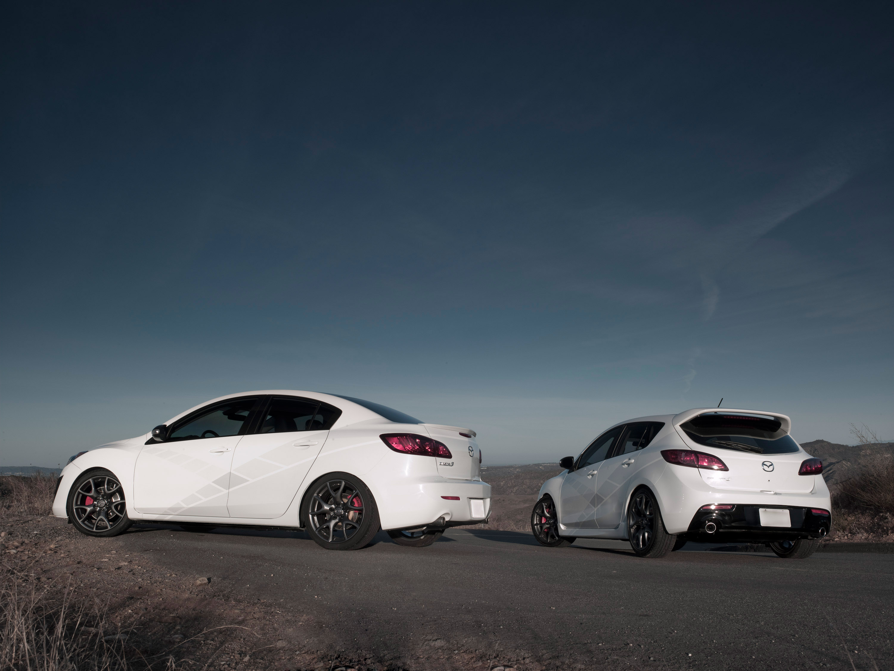 2010 Mazda3 and MazdaSpeed3 at SEMA