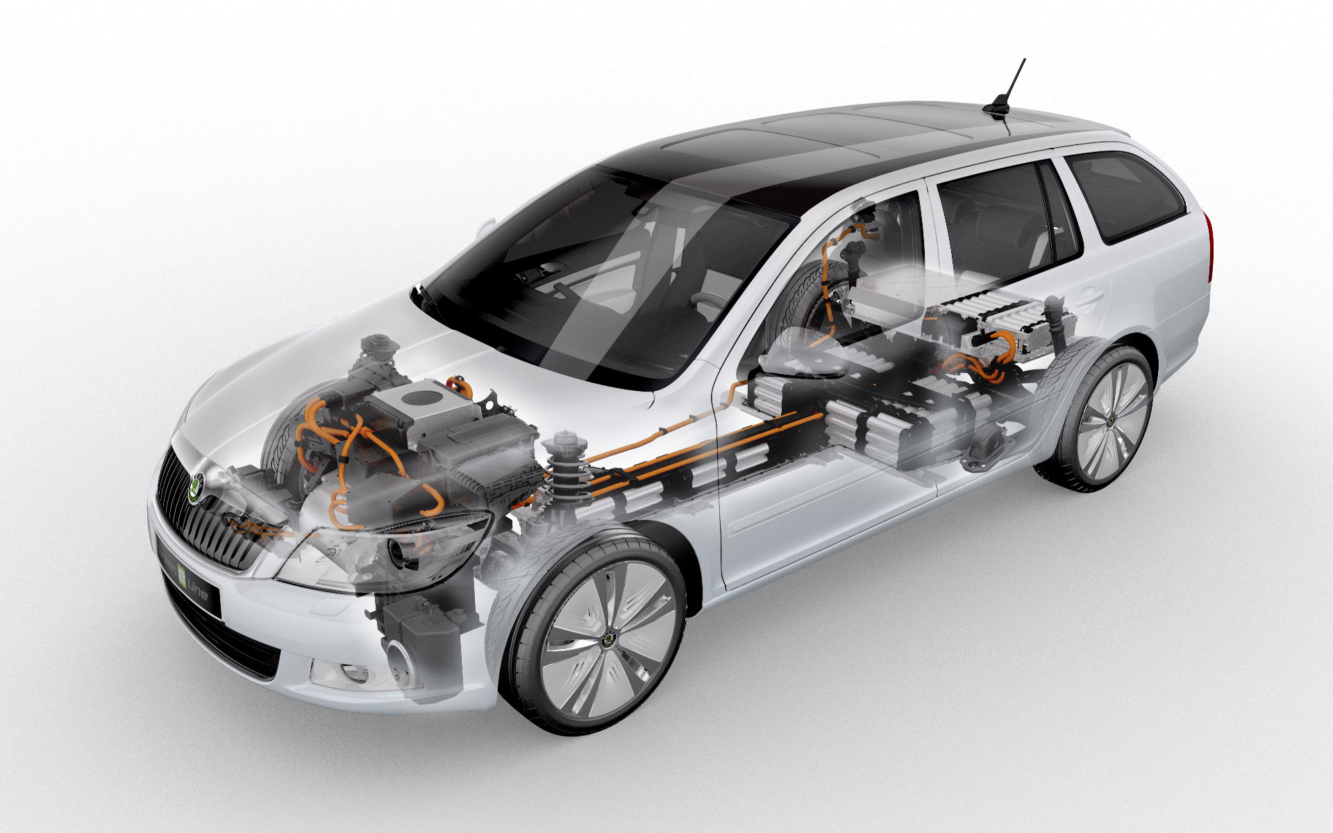 Skoda Octavia Green E Line Concept