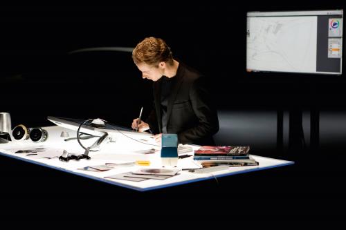 Audi A1 interior sketches (2011) - picture 1 of 4