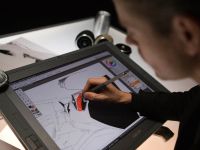 Audi A1 interior sketches (2011)