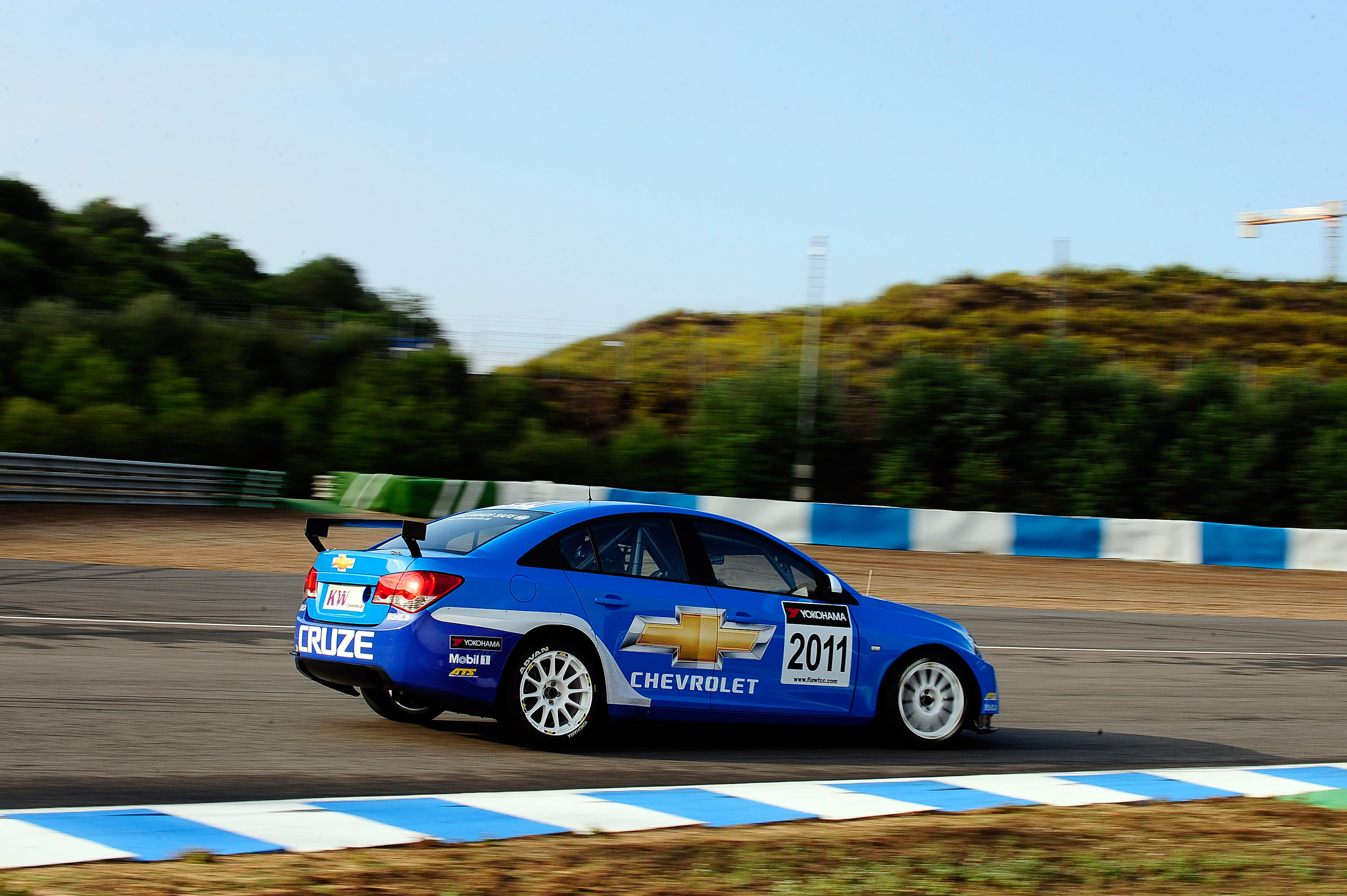 Chevrolet Cruze WTCC Jerez testing