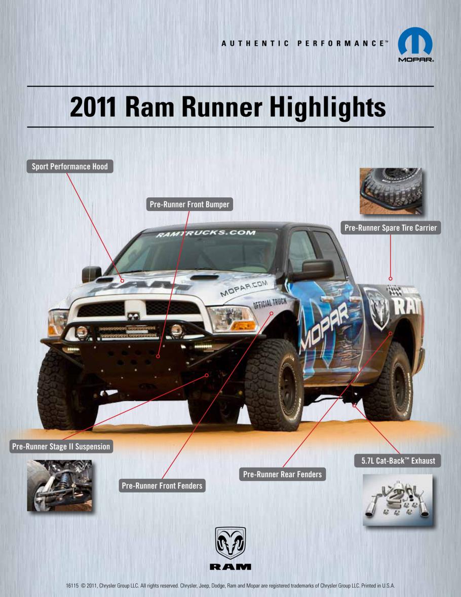 Dodge Ram Runner Mopar