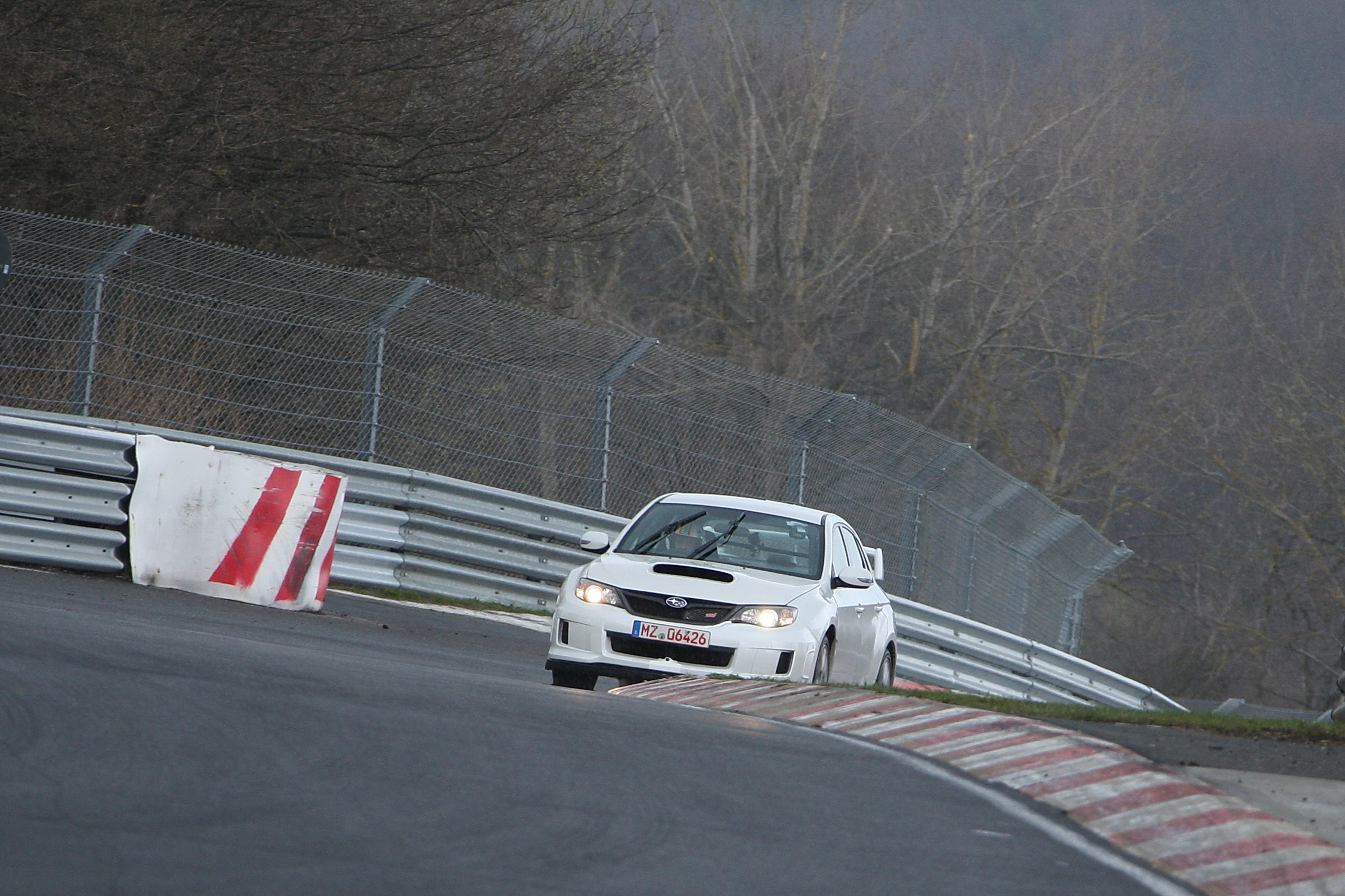 Subaru WRX STI 4-door at Nurburgring