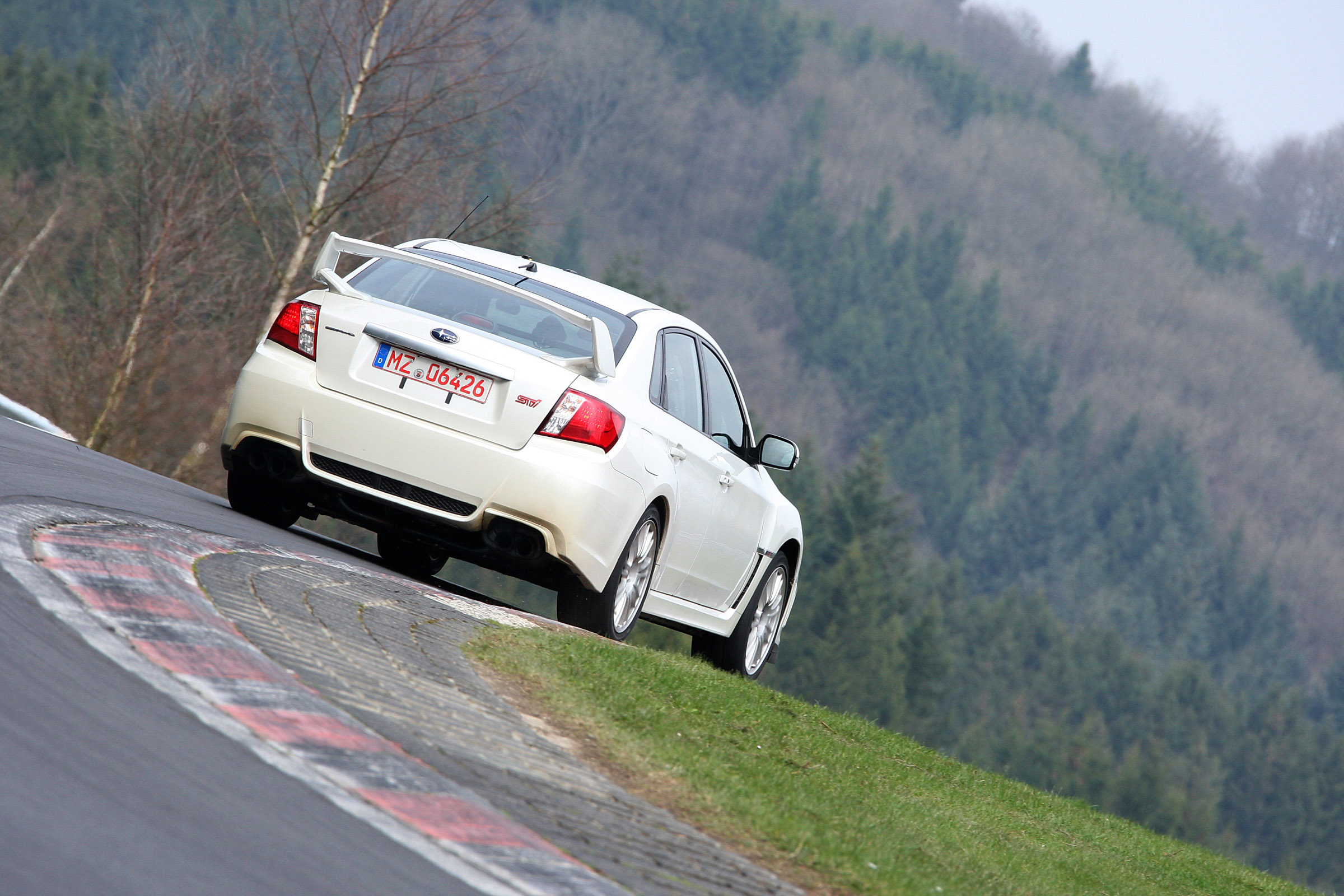 Subaru WRX STI 4-door at Nurburgring