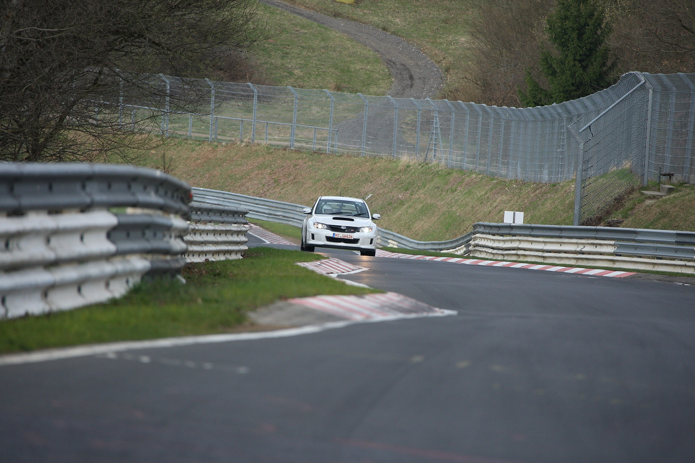 Subaru WRX STI 4-door at Nurburgring