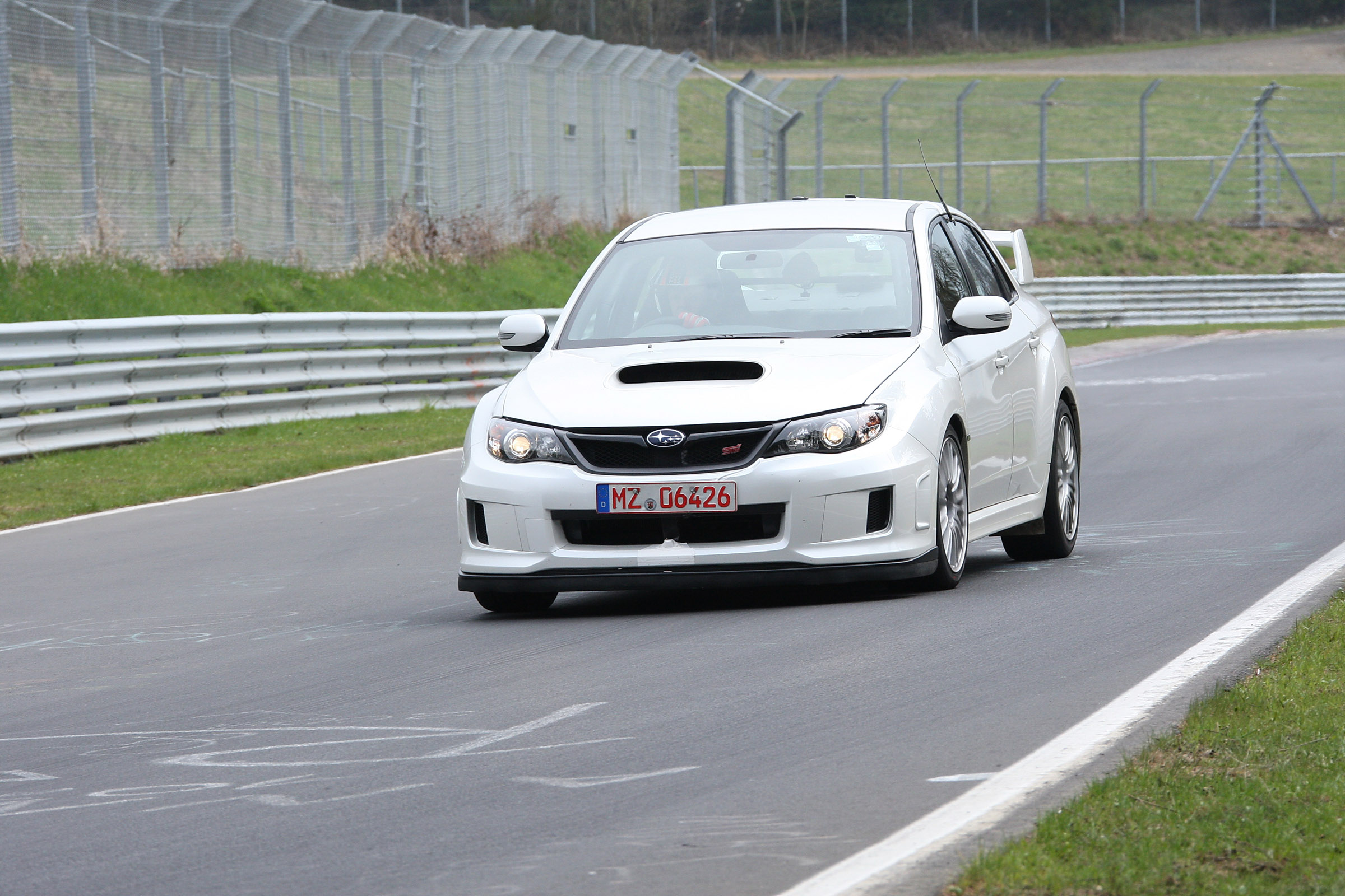 Subaru WRX STI 4-door at Nurburgring