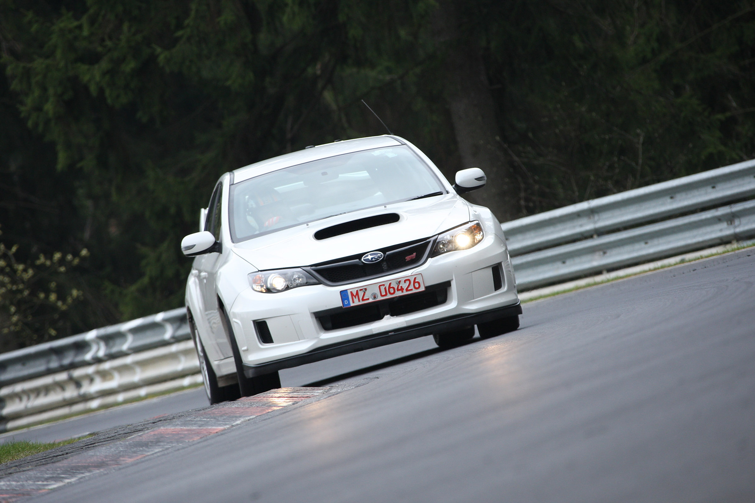 Subaru WRX STI 4-door at Nurburgring