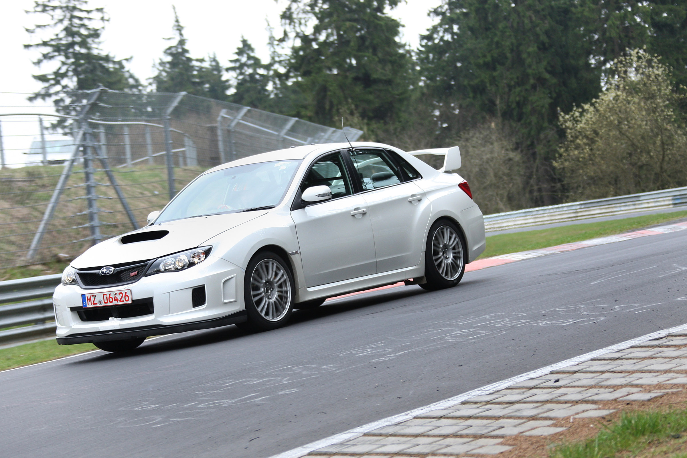 Subaru WRX STI 4-door at Nurburgring