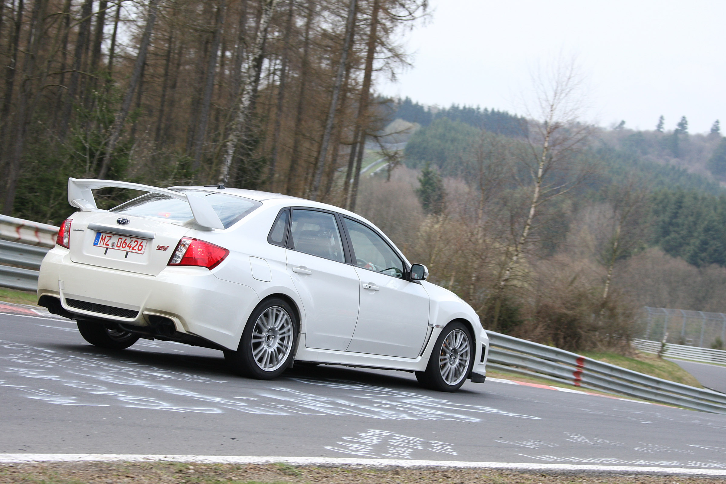 Subaru WRX STI 4-door at Nurburgring