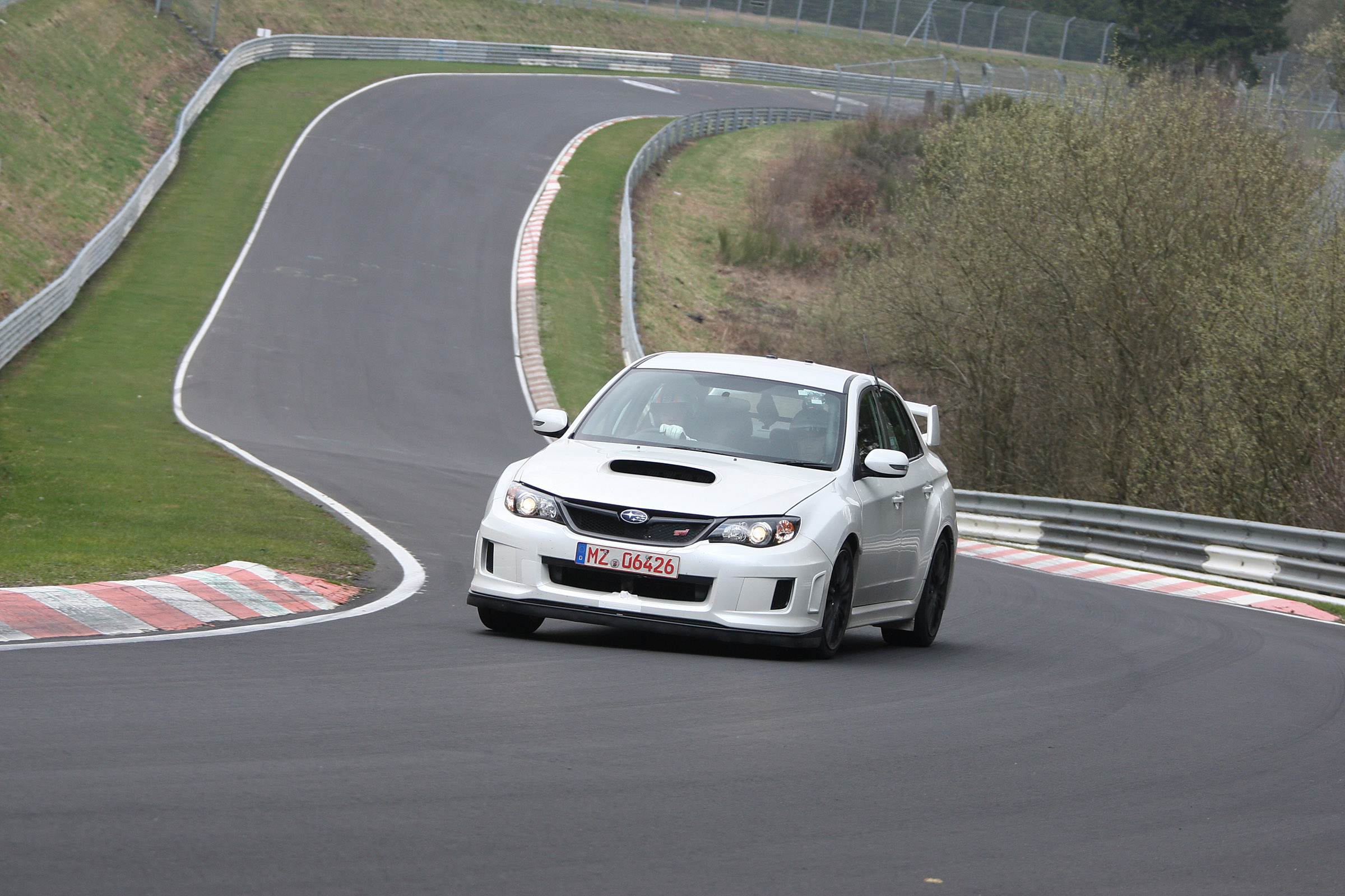 Subaru WRX STI 4-door at Nurburgring