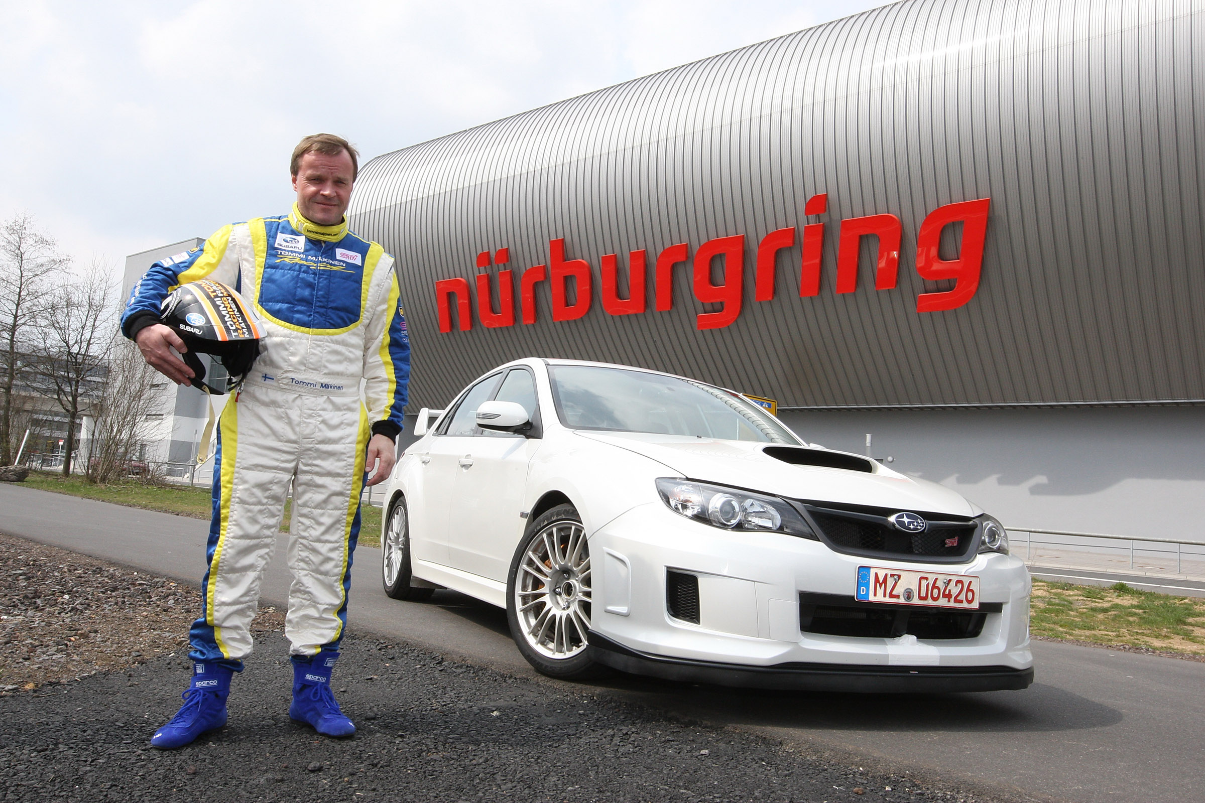 Subaru WRX STI 4-door at Nurburgring