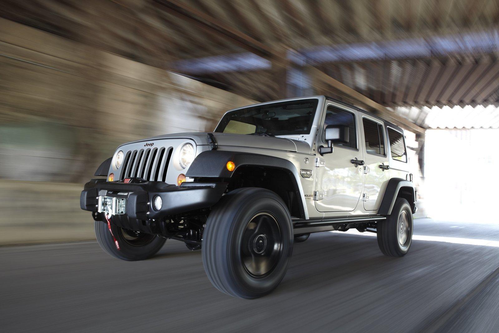 Jeep Wrangler Call of Duty MW3 Special Edition