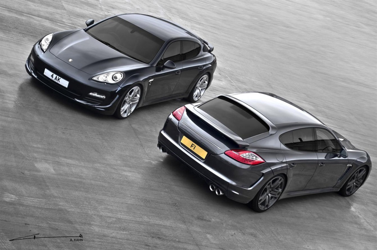 Kahn Porsche Panamera wide track edition