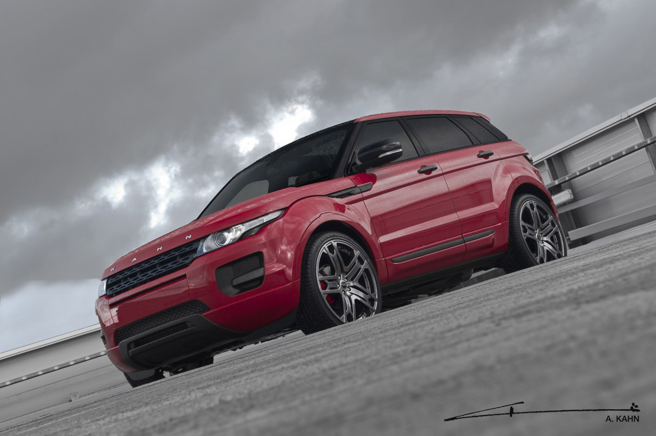 Kahn Range Rover Evoque Red