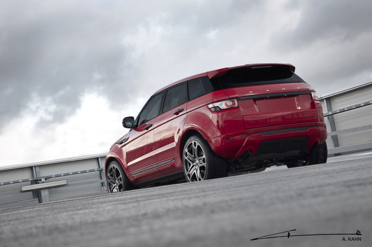 Kahn Range Rover Evoque Red