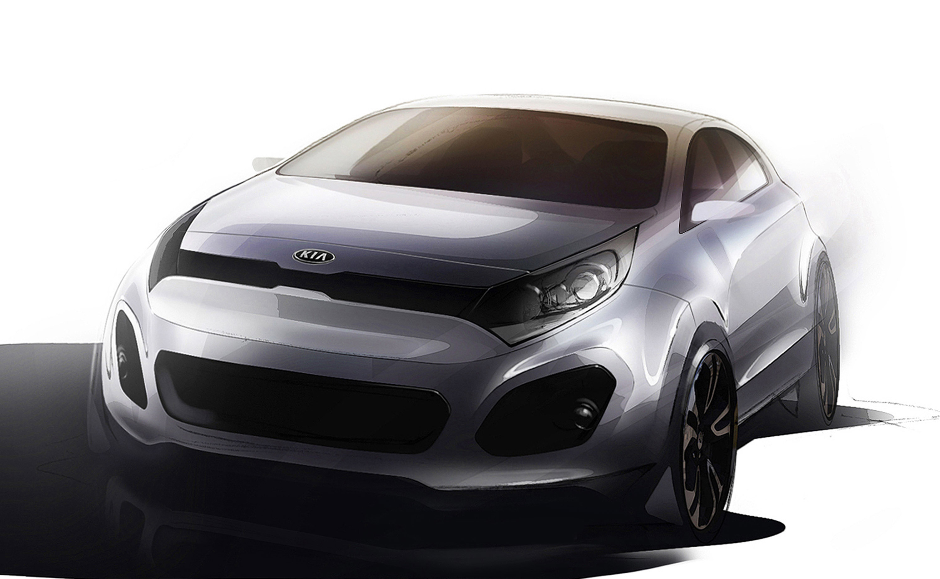 Kia Rio Sketches