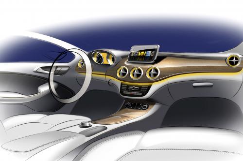 Mercedes-Benz B-Class Interior (2012) - picture 8 of 9