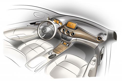 Mercedes-Benz B-Class Interior (2012) - picture 9 of 9