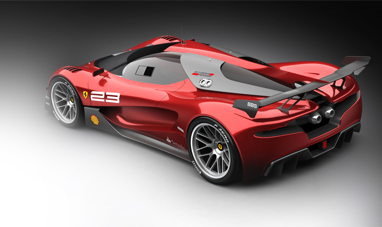 Ferrari Xezri Competizione Concept by Samir Sadikhov