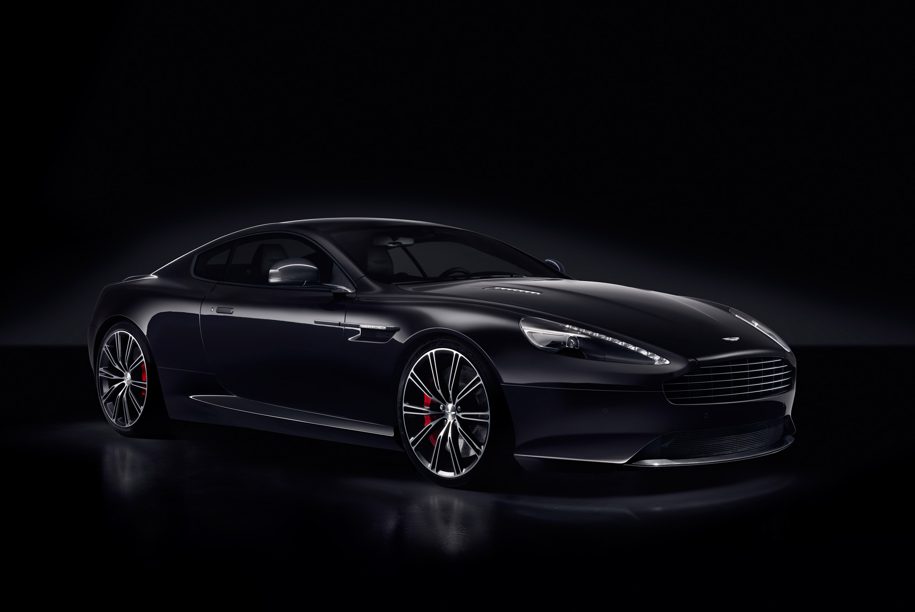 Aston Martin DB9 Carbon Black and Carbon White