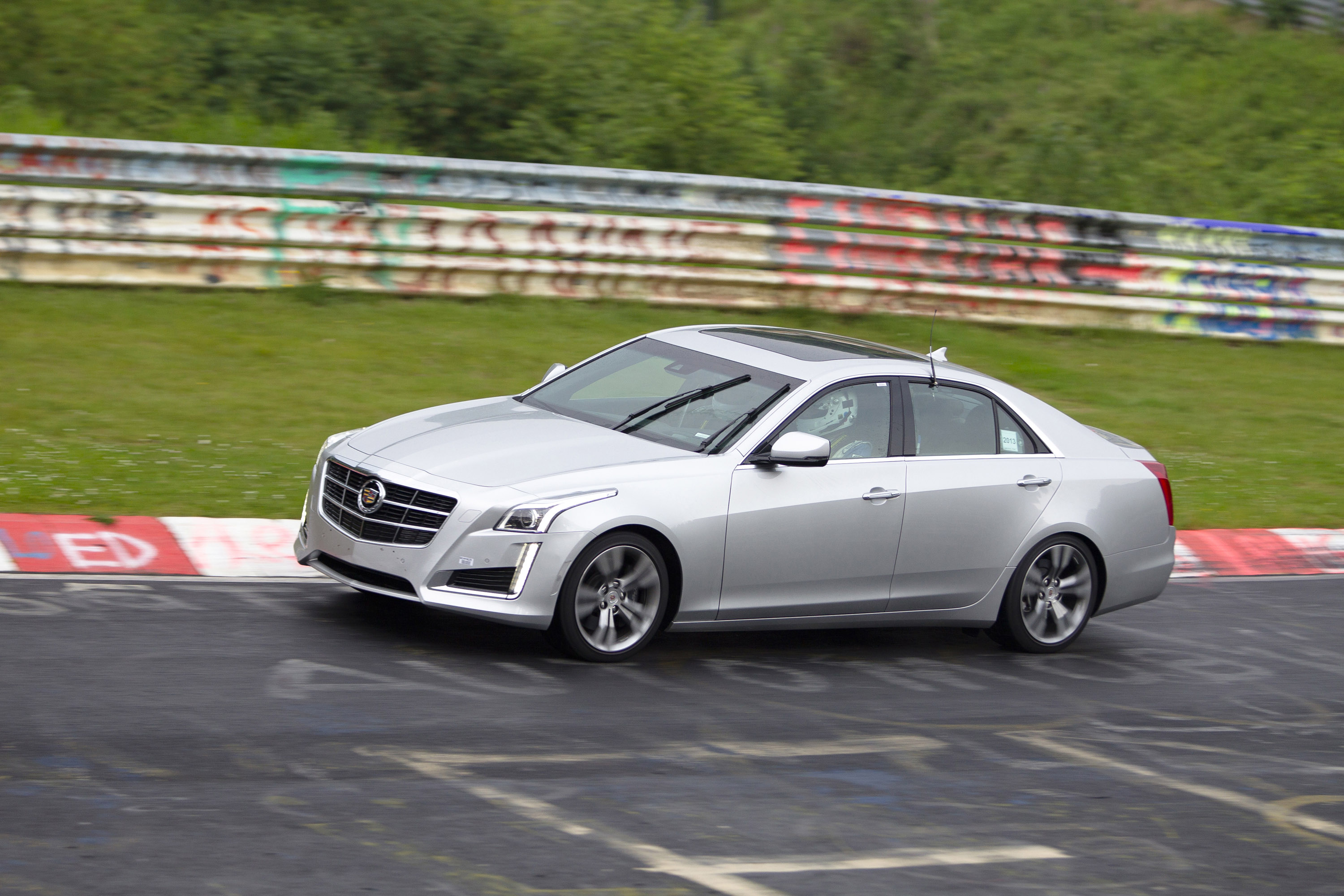 Cadillac CTS at Nurburgring