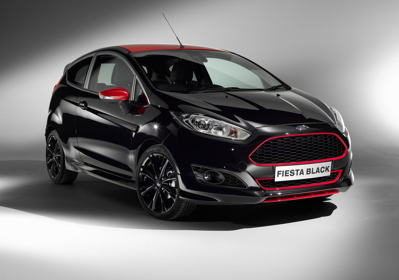 Ford Fiesta Red and Black Editions