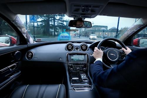 Jaguar Land Rover Urban Windscreen Follow-Me Ghost Car (2014) - picture 1 of 4