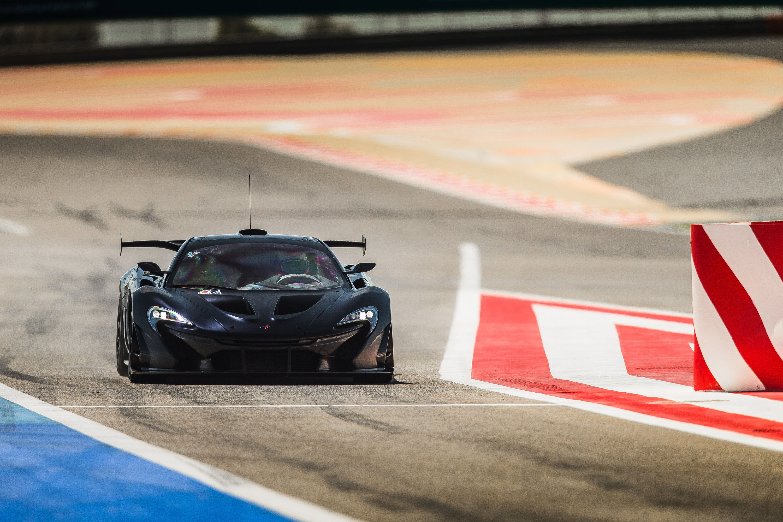 McLaren P1 GTR Prototype On Track