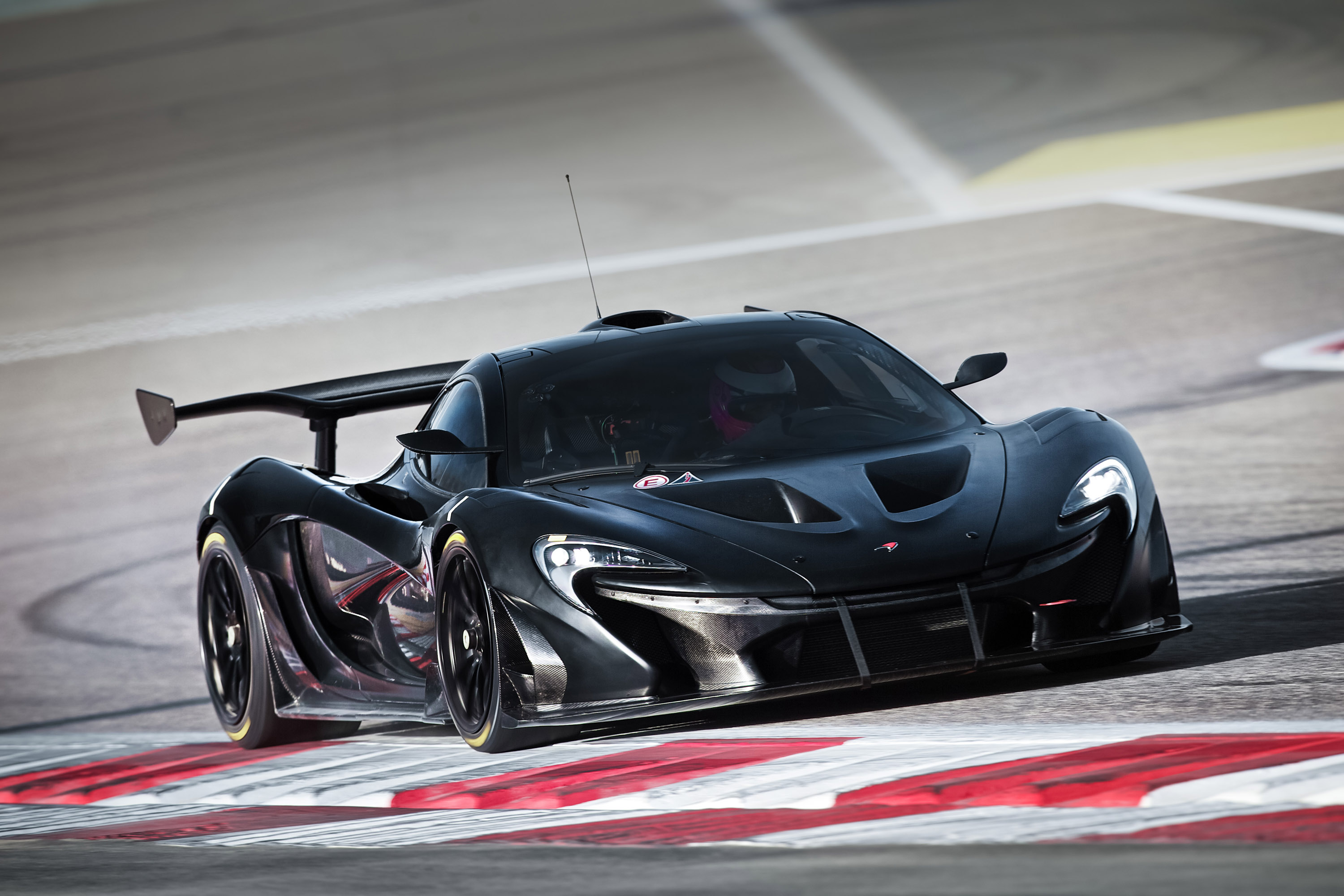 McLaren P1 GTR Prototype On Track