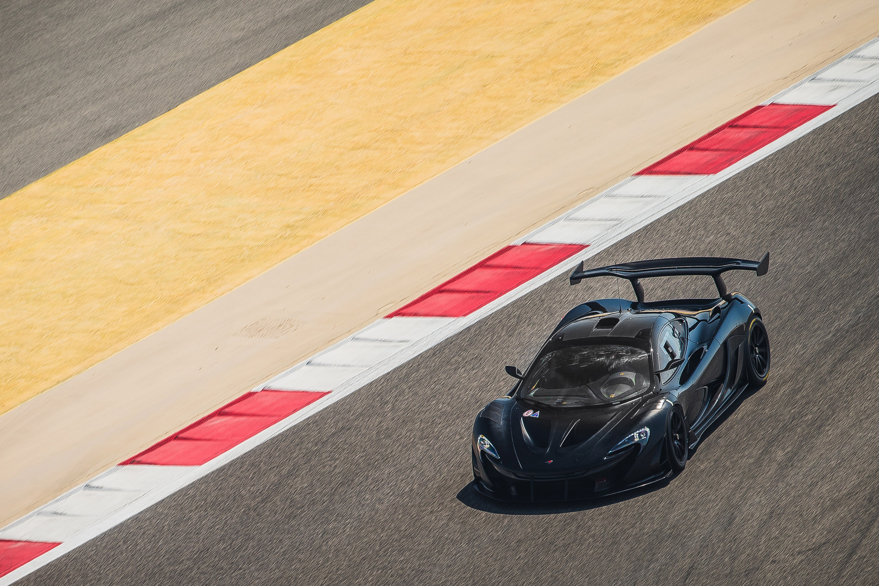 McLaren P1 GTR Prototype On Track