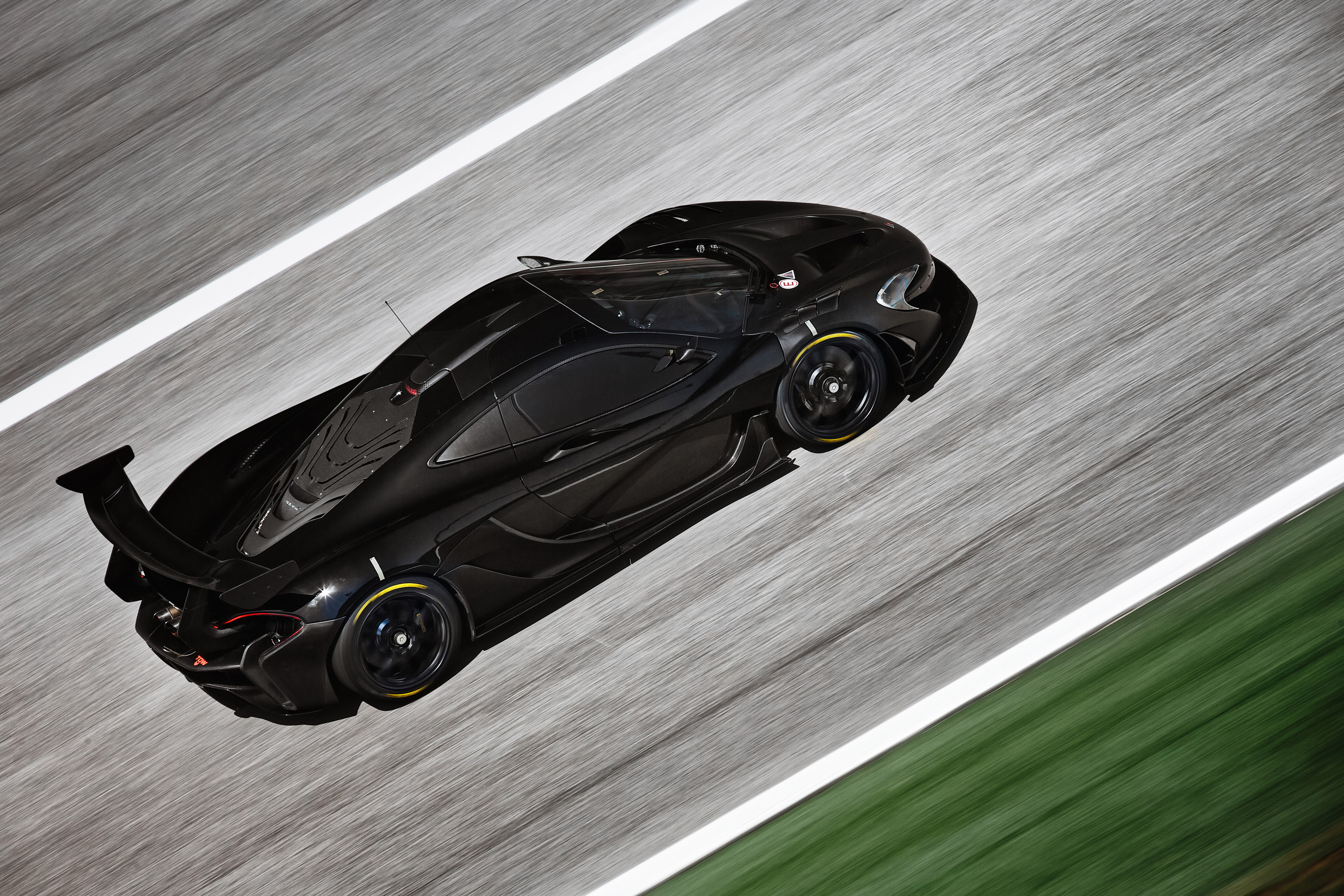 McLaren P1 GTR Prototype On Track