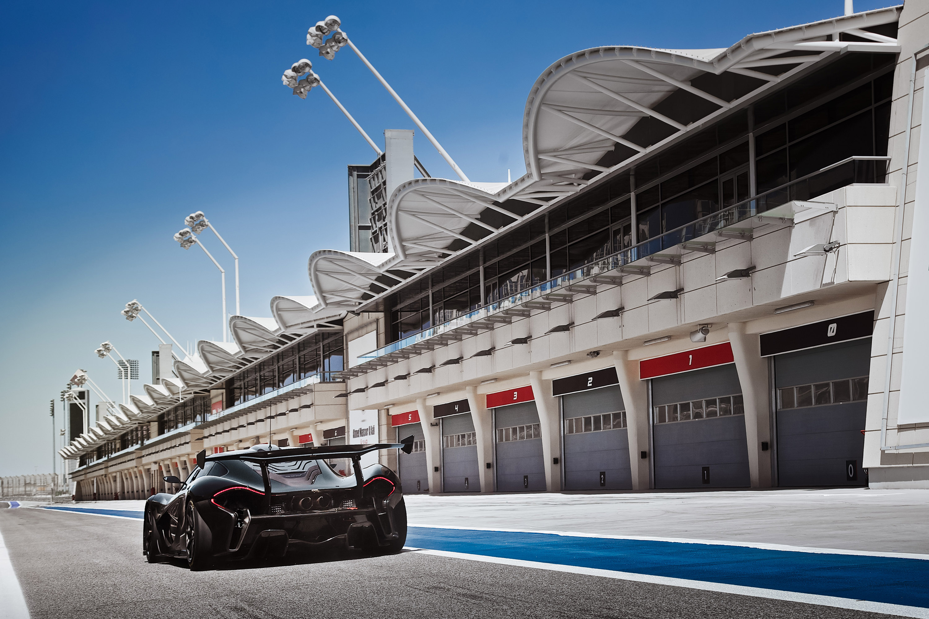 McLaren P1 GTR Prototype On Track